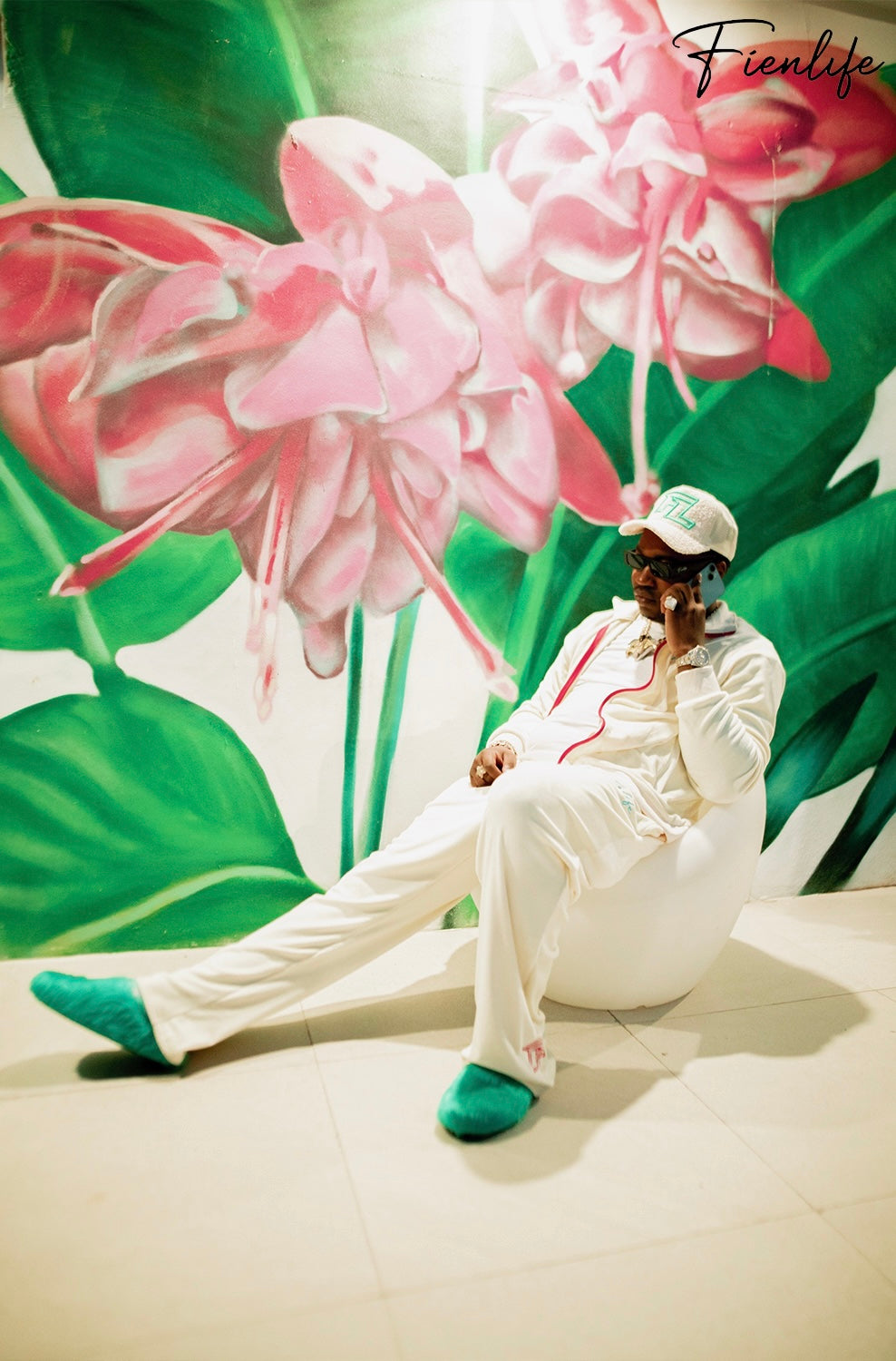 Fien Life Cream Tracksuit